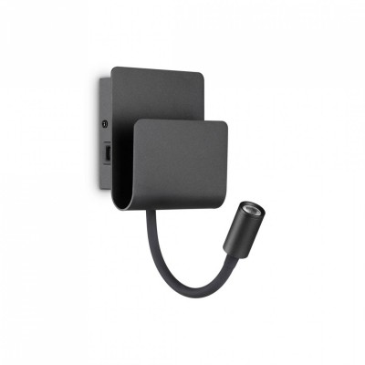 Бра - спот Ideal Lux PROBE AP2 NERO 237930 Бра - спот Ideal Lux PROBE AP2 NERO 237930