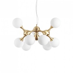 Люстра Ideal Lux NODI SP9 OTTONE SATINATO 241036