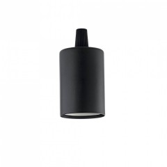 Патрон Ideal Lux PORTALAMPADA E27 LISCIO NERO 242576