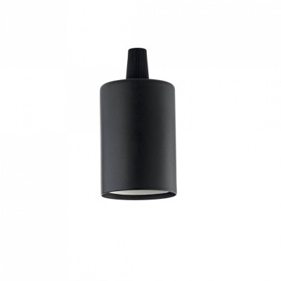 Патрон Ideal Lux PORTALAMPADA E27 LISCIO NERO 242576