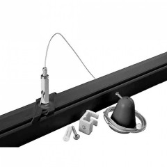 Компонент Ideal Lux LINK TRIMLESS KIT PENDANT NO ROSONE 5 MT BK 243238