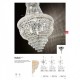 Люстра Ideal Lux DUBAI SP24 CROMO 243597