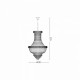 Люстра Ideal Lux DUBAI SP24 CROMO 243597