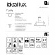 Точковий світильник Ideal Lux FUNKY NERO 243849