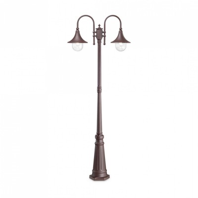 Фонарный столб Ideal Lux CIMA PT2 COFFEE 246840 Фонарный столб Ideal Lux CIMA PT2 COFFEE 246840