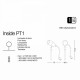 Уличный светильник Ideal Lux INSIDE PT1 COFFEE 247045