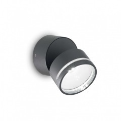 Бра Ideal Lux OMEGA AP ROUND ANTRACITE 3000K 247076
