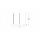 Люстра Ideal Lux GEMINI SP D61 NERO 247267