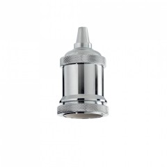 Патрон Ideal Lux PORTALAMPADA E27 GHIERA CROMO 249193