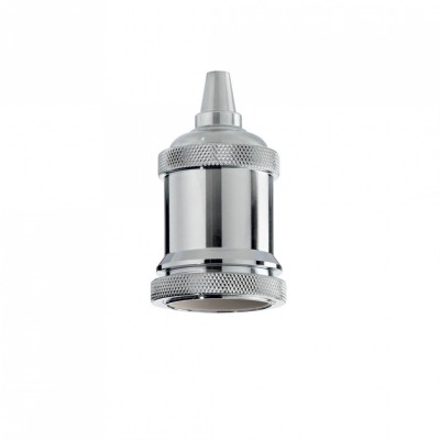 Патрон Ideal Lux PORTALAMPADA E27 GHIERA CROMO 249193