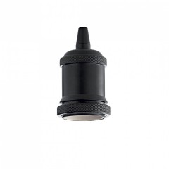 Патрон Ideal Lux PORTALAMPADA E27 GHIERA NERO 249209