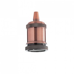 Патрон Ideal Lux PORTALAMPADA E27 GHIERA RAME BRUNITO 249223