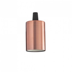Патрон Ideal Lux PORTALAMPADA E27 LISCIO RAME BRUNITO 249254