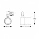 Трековий світильник Ideal Lux QUICK 15W CRI80 30° 3000K WH 1-10V 249643