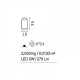 Уличный светильник Ideal Lux Stardust tl d36 250878