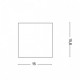 Уличный светильник Ideal Lux Techo pl1 big 251530