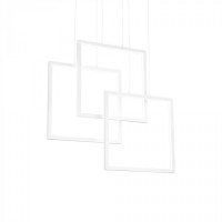 Підвісний світильник Ideal Lux FRAME SP QUADRATO BIANCO 253596
