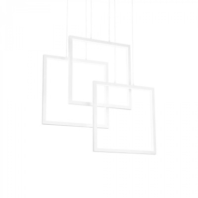 Подвесной светильник Ideal Lux FRAME SP QUADRATO BIANCO 253596
