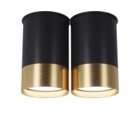 Накладной светильник Pikart BP Black/White Gold на 4 лампы 25595-1.
