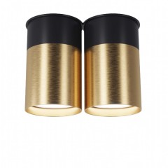 Накладний світильник Pikart BP Black/White Gold на 4 лампи 25595-2