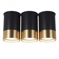 Накладной светильник Pikart BP Black/White Gold на 4 лампы 25606-1