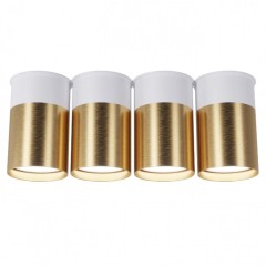 Накладной светильник Pikart BP Black/White Gold на 4 лампы 25624-4
