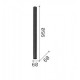 Точковий світильник Ideal Lux LOOK PL1 H95 BIANCO 259260