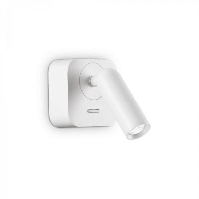 Бра - спот Ideal Lux Bean square ap 260648 Бра - спот Ideal Lux Bean square ap 260648