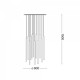 Люстра Ideal Lux FILO SP12 BIANCO 263441