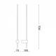 Бра Ideal Lux ESSENCE AP 11W NERO 265643
