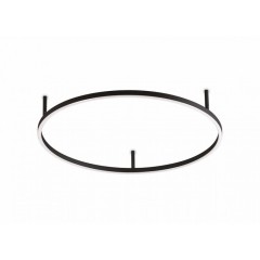 Люстра Ideal Lux ORACLE SLIM PL D070 ROUND BK 3000K 266008