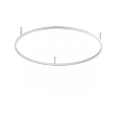 Люстра Ideal Lux ORACLE SLIM PL D090 ROUND WH 3000K 266015