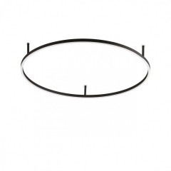 Люстра Ideal Lux ORACLE SLIM PL D090 ROUND BK 3000K 266022