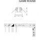 Точковий світильник Ideal Lux Game fi round 11w 4000k 267968