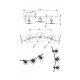 Бра Pikart Sprinkled Glass 3 26889