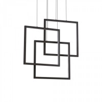 Підвісний світильник Ideal Lux FRAME SP QUADRATO NERO 269375