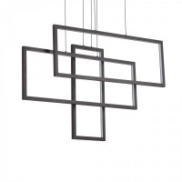 Підвісний світильник Ideal Lux FRAME SP RETTANGOLO NERO 269382