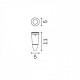 Точечный светильник Ideal Lux Way pt up 4000k 269733