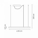 Люстра Ideal Lux ORACLE SLIM SP D50 ROUND WH 4000K 269856
