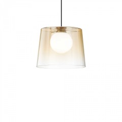 Подвесной светильник Ideal Lux FADE SP1 AMBRA 271316