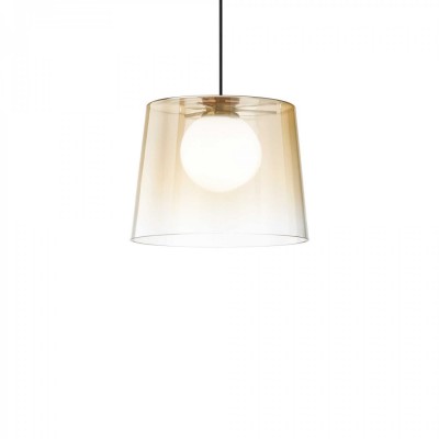 Подвесной светильник Ideal Lux FADE SP1 AMBRA 271316