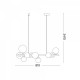 Люстра Ideal Lux PERLAGE SP10 NERO 271408