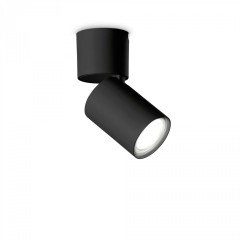 Точечный светильник Ideal Lux TOBY PL1 NERO 271545