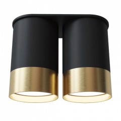 Накладной светильник Pikart BP Black/White Gold 28003-2