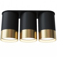 Накладной светильник Pikart BP Black/White Gold 28005-2