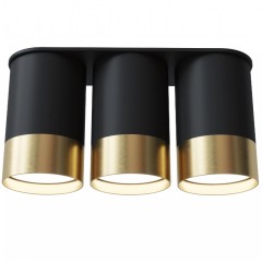 Накладной светильник Pikart BP Black/White Gold 28005-2