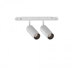 Трековый светильник Ideal Lux EGO TRACK DOUBLE 24W 3000K ON-OFF WH 282961