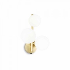 Бра Ideal Lux PERLAGE AP3 OTTONE SATINATO 283784