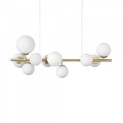 Люстра Ideal Lux PERLAGE SP10 OTTONE SATINATO 283791