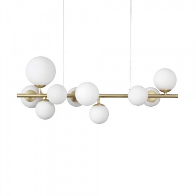 Люстра Ideal Lux PERLAGE SP10 OTTONE SATINATO 283791